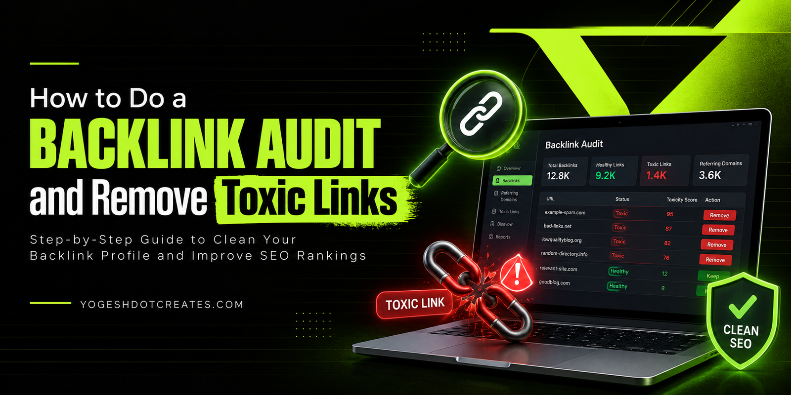 Ultimate Backlink Audit: Remove Toxic Links Easily
